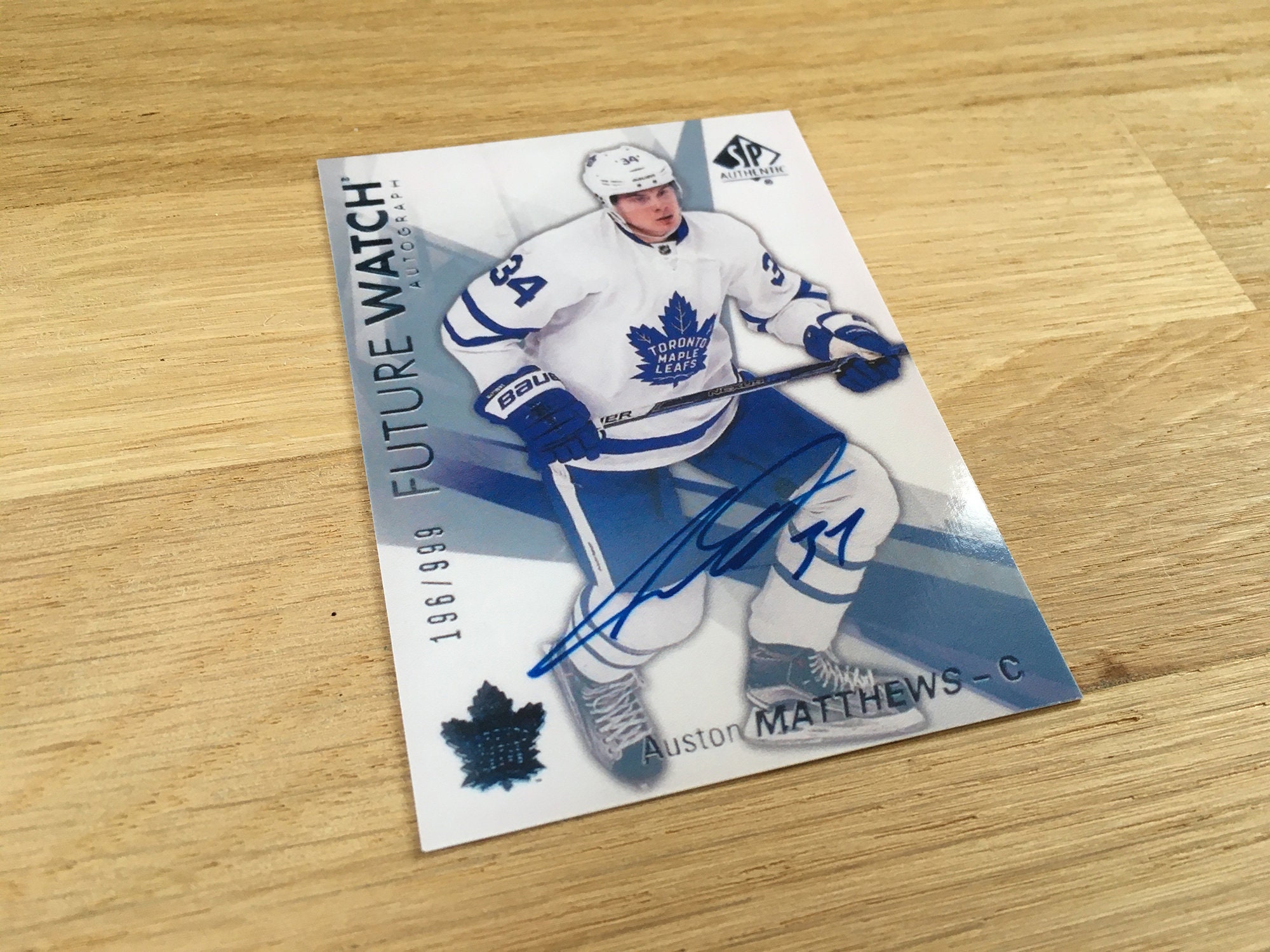 Toronto Maple Leafs on X: We have an autographed Auston Matthews