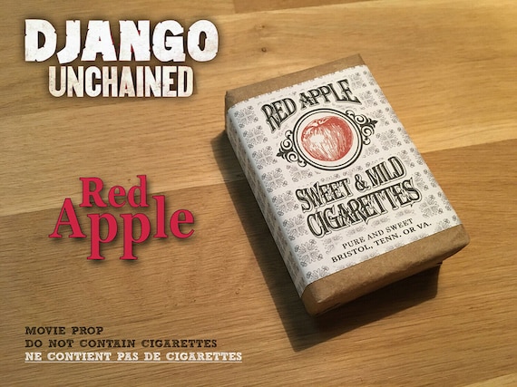 レッドアップル タランティーノ レプリカ Red Apple cigaretets Django Unchained Replica pack Quentin