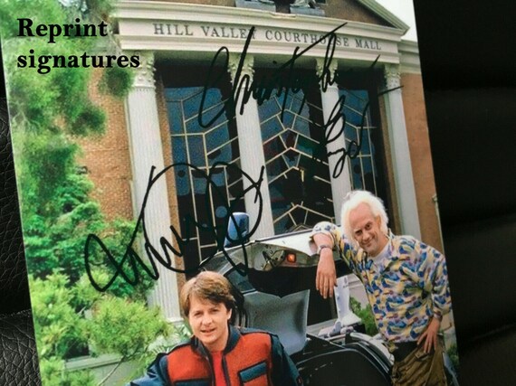 BTTF 写真 A6 バック トゥ ザ フューチャー 2 ホバーボード デロリアン
