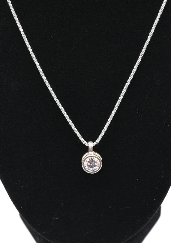 Elegant Sterling Silver & Faux diamond Ensamble 20