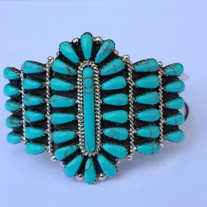 Heaviest Native American Navajo #8 Turquoise Nuffalo 274 Gram Sterling Silver Bracelet Heaviest Native American Navajo #8 Turquoise Nuffalo 274 Gram Sterling Silver Bracelet