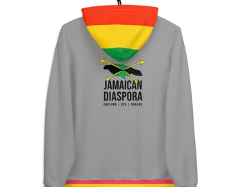 Jamaica Diaspora Red Gold Green Unisex Hoodie
