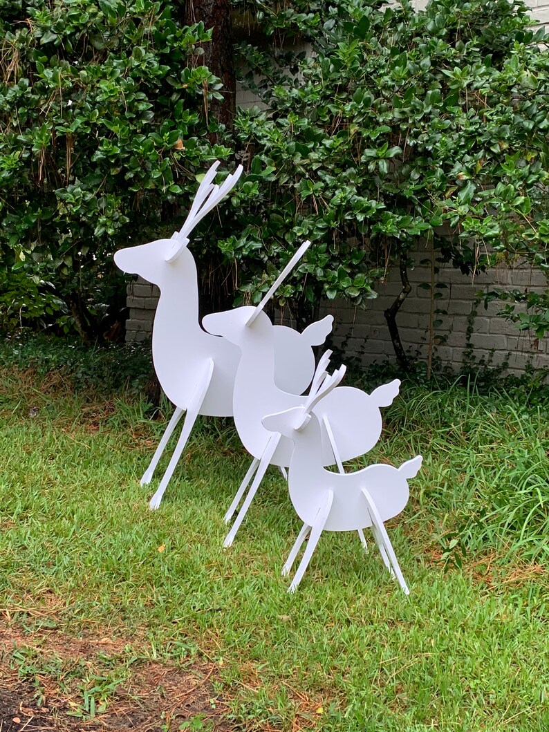 Christmas Reindeer Decoration  Etsy