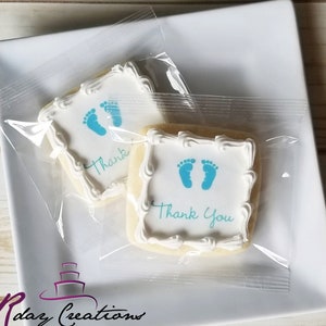 Custom Baby Shower Cookies | Baby Shower Cookies | Baby Shower Favors | Gender Reveal Cookies | Personalized Cookies | Girl Boy Baby Shower