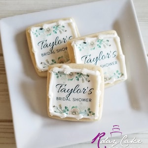 Bridal Shower Cookies | Custom Shower Cookies | Bachelorette Party | Wedding Cookies | Bridal Shower Favors | Bridal Shower Treats