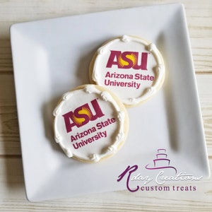 Custom Grad Cookies | Class of 2024 Cookies | Graduation Cookies | Graduation Party Favors | Personalized Cookies | School Graduation Favors