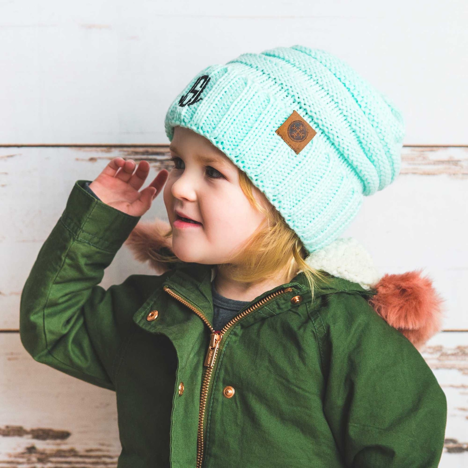 Personalized Monogrammed Kids Beanies Customize With 13 Etsy