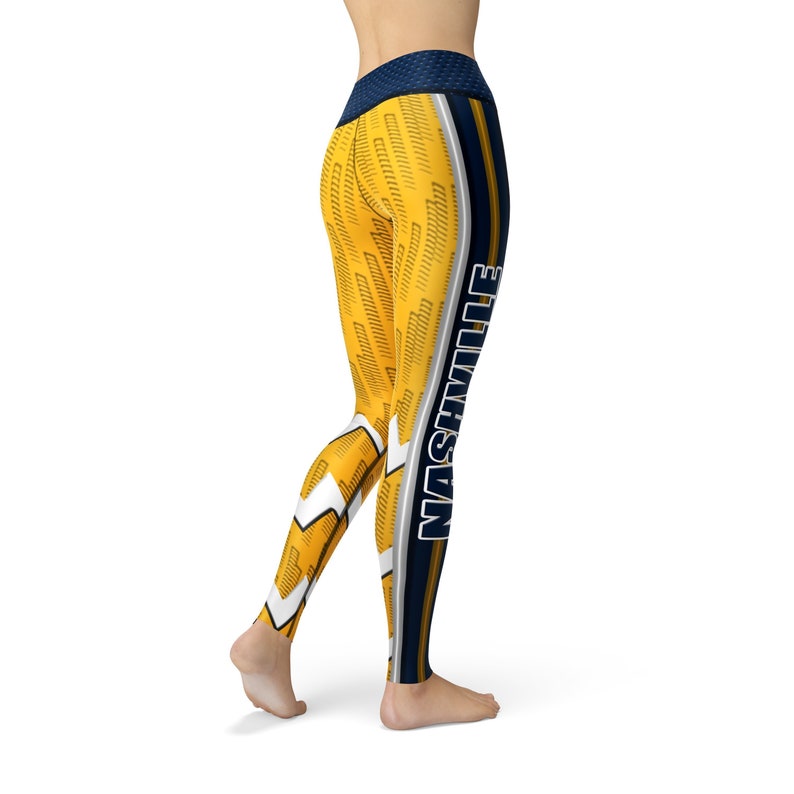 Workout Leggings Fitness Leggings Jean Nashville Hockey Leggings Leggings for Women