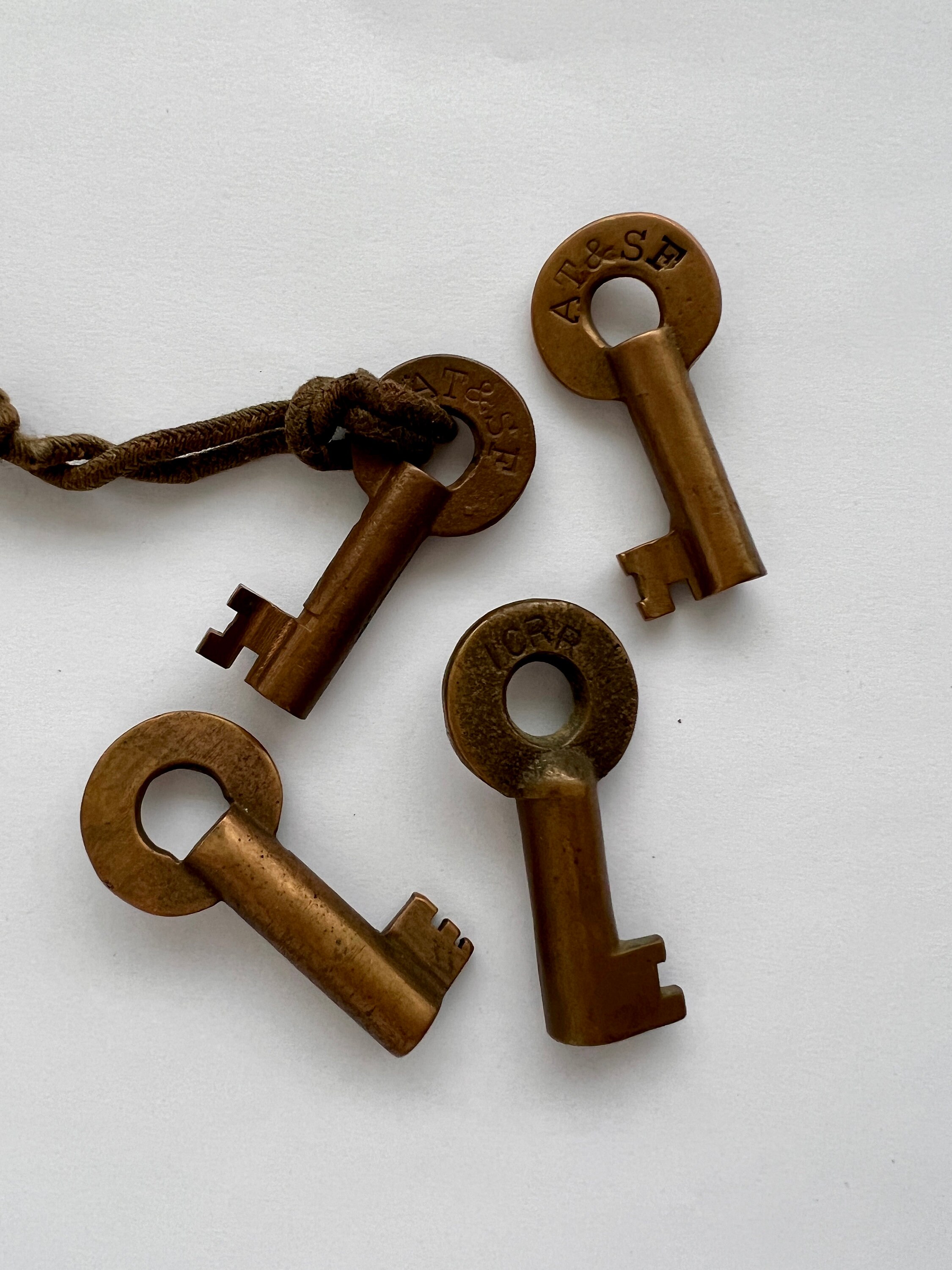 Railroad Switch Keys Your Choice AT&SF Atchison Topeka Etsy