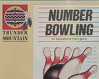 Number Bowling - Complete - Commodore 64 5.25" Floppy Disk Sealed
