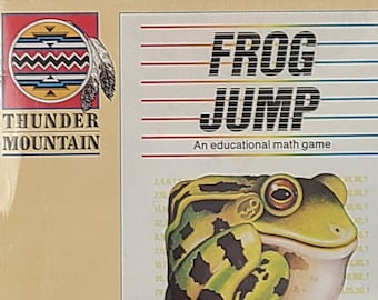Frog Jump - Complete - Commodore 64 5.25" Floppy Disk