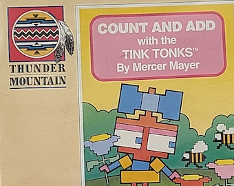 Count and Add With the Tink Tonks - Complete - Commodore 64 5.25" Floppy Disk Sealed