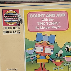 Count and Add With the Tink Tonks - Complete - Commodore 64 5.25&quot; Floppy Disk Sealed