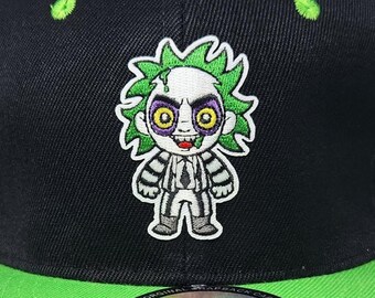 Horror Hat - Snap Back Baseball Cap -  Black/Green
