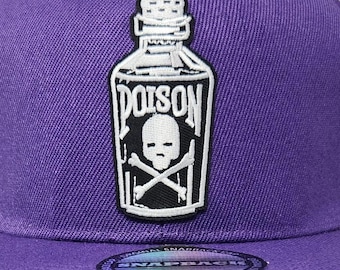 Horror Hat - Snap Back Baseball Cap -  Purple