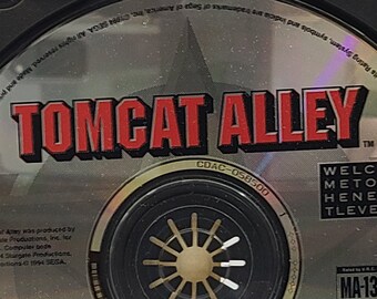 Tomcat Alley - Sega CD Disc