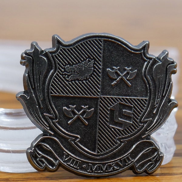 Kingdom Crest Coat of Arms Pin - LootCrate Pin