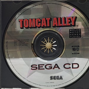 Tomcat Alley Sega CD Disc image 9