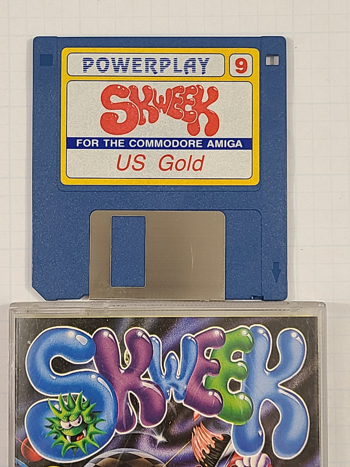Skweek Commodore Amiga 3.5 Floppy Disk Complete Etsy
