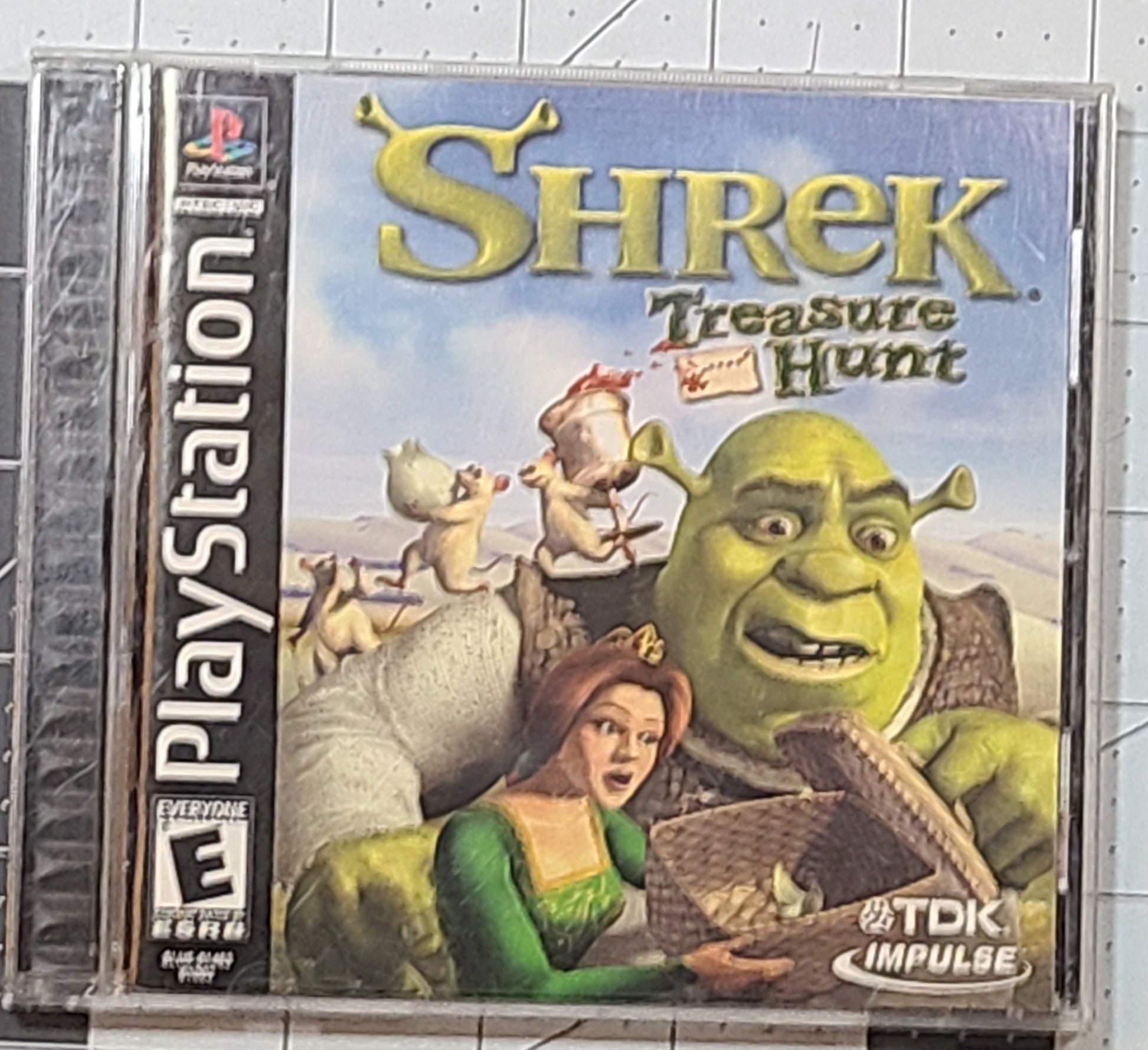 Shrek Treasure Game Disc - Etsy