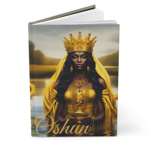 Carnet Orisha Oshun Libreta De Consulta/Ita - Ligné | Journal spirituel à couverture rigide | Design mat | Libreta de Ita Ochun Oshun