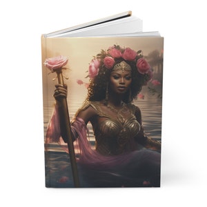 Goddess Notebook | Orisha Obba Libreta De Consulta/Ita Notebook - Ruled Line| Spiritual Journal | Libreta de Ita Obba Oba | Santeria