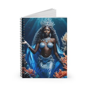 Orisha Yemaya Libreta De Consulta/Ita Notebook - Ruled Line | Spiritual Journal |  Libreta de Ita Yemaya | Spiritual Journal