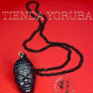 Collar de muerto de eggun nana buruku enfumbe ganga palo mayombe espiritual ifa osha eleke