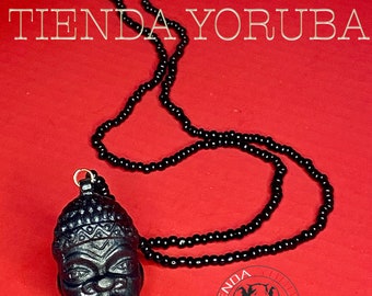 Collar de muerto de eggun nana buruku enfumbe ganga palo mayombe espiritual ifa osha eleke