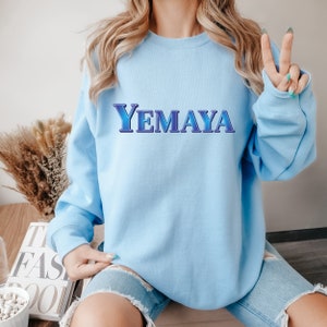 Yemaya Sweatshirt UNISEX, Orisha Yemaya Sweater , Yemaya Blessing , Orishas Shirt , Yemaya Shirt , Yemaya Ropa, Sea Goddess Sweater , Yoruba