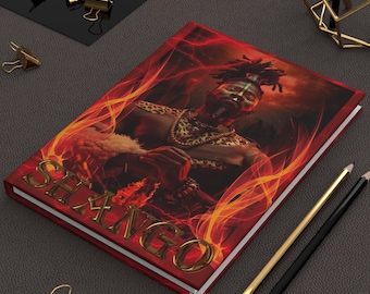 Orisha Shango Carnet Libreta De Consulta/Ita - Ligné | Journal spirituel | Design mat | Libreta de Ita Chango Santeria Yoruba