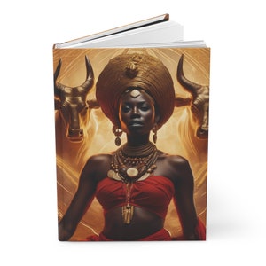 Goddess Notebook | Orisha Oya Libreta De Consulta/Ita Notebook - Ruled Line| Spiritual Journal | Libreta de Ita Oya Yansa | Santeria