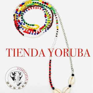 Eleke Collar De Bandera Palo Mayombe Africana,Potencia Eggun Santeria Ifa Lucumi