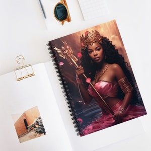 Goddess Notebook | Orisha Obba Libreta De Consulta/Ita Notebook - Ruled Line| Spiritual Journal | Libreta de Ita Obba Oba | Santeria