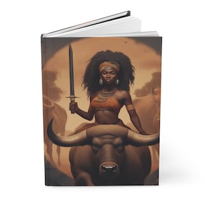 Goddess Notebook | Orisha Oya Libreta De Consulta/Ita Notebook - Ruled Line| Spiritual Journal | Libreta de Ita Oya Yansa | Santeria