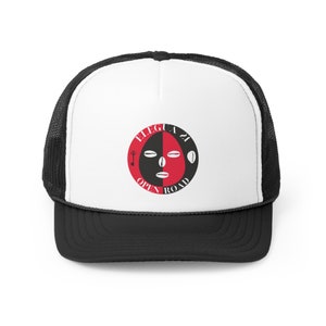 Trucker Caps Elegua hat | Open Road Hat | gorra belica | Gorra de Elegua| Eleggua Gorra | Ropa Santeria Yoruba