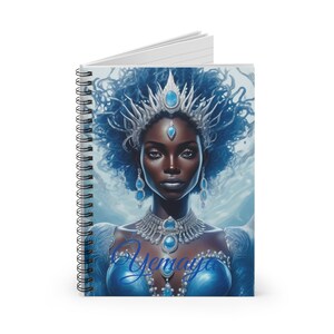 Orisha Yemaya Libreta De Consulta/Ita Notebook - Ruled Line | Spiritual Journal |  Libreta de Ita Yemaya | Spiritual Journal