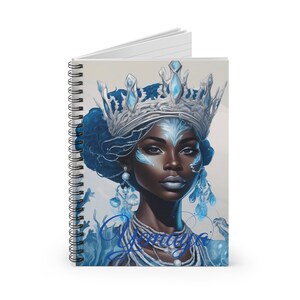 Orisha Yemaya Libreta De Consulta/Ita Notebook - Ruled Line | Spiritual Journal |  Libreta de Ita Yemaya | Spiritual Journal