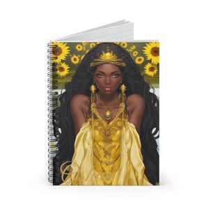 Orisha Oshun Libreta De Consulta/Ita Notebook - Ruled Line | Spiritual Journal |  Libreta de Ita Ochun Oshun | Spiritual Journal