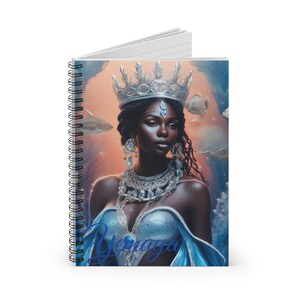 Orisha Yemaya Libreta De Consulta/Ita Notebook - Ruled Line | Spiritual Journal |  Libreta de Ita Yemaya | Spiritual Journal