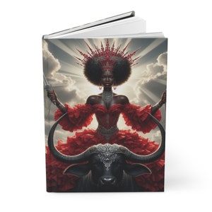 Goddess Notebook | Orisha Oya Libreta De Consulta/Ita Notebook - Ruled Line| Spiritual Journal | Libreta de Ita Oya Yansa | Santeria