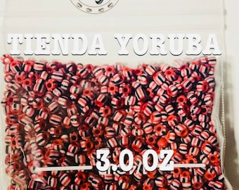 Cuentas De Oya 3oz Yansan Yoruba Santeria Osha Beads Oya Religión Ifa Osha