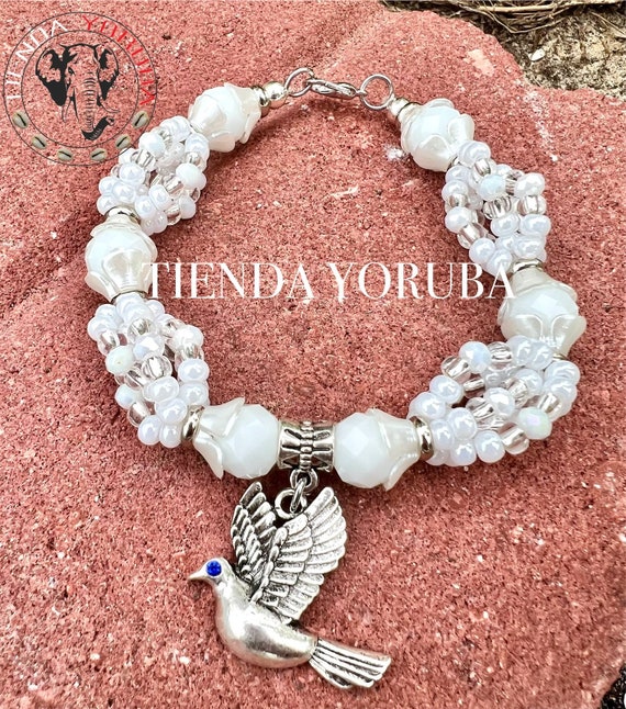 Dove Flower Bracelet - Silver Dove Flower Bracelet - Silver