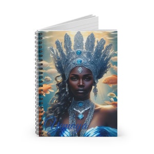Orisha Yemaya Libreta De Consulta/Ita Notebook - Ruled Line | Spiritual Journal |  Libreta de Ita Yemaya | Spiritual Journal
