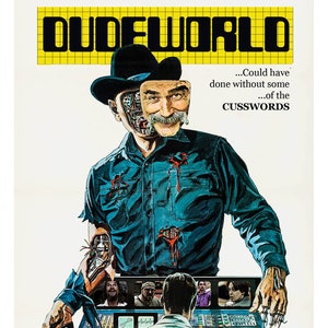 Wurx 9: Michael Crichton's Dudeworld (The Big Lebowski) A5, 1973, kleur voor, zwart-wit achterkant
