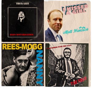 Wurx 4: - Top Tories op 331/3 tpm - A5, voorkant kleur, achterkant zwart-wit