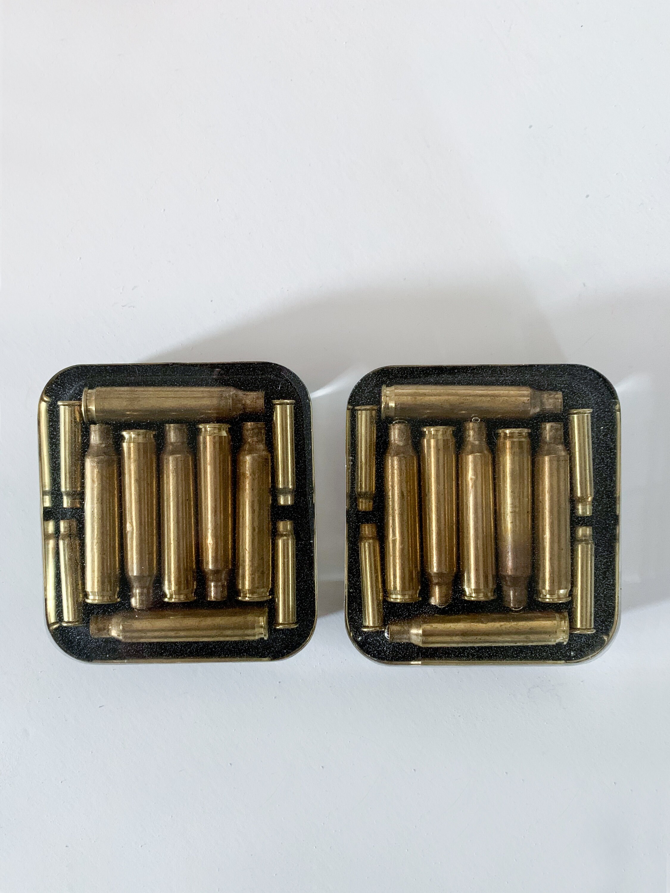 Resin Bullet Coaster With 223 REM and .17 HMR Bullets for Gun Etsy UK