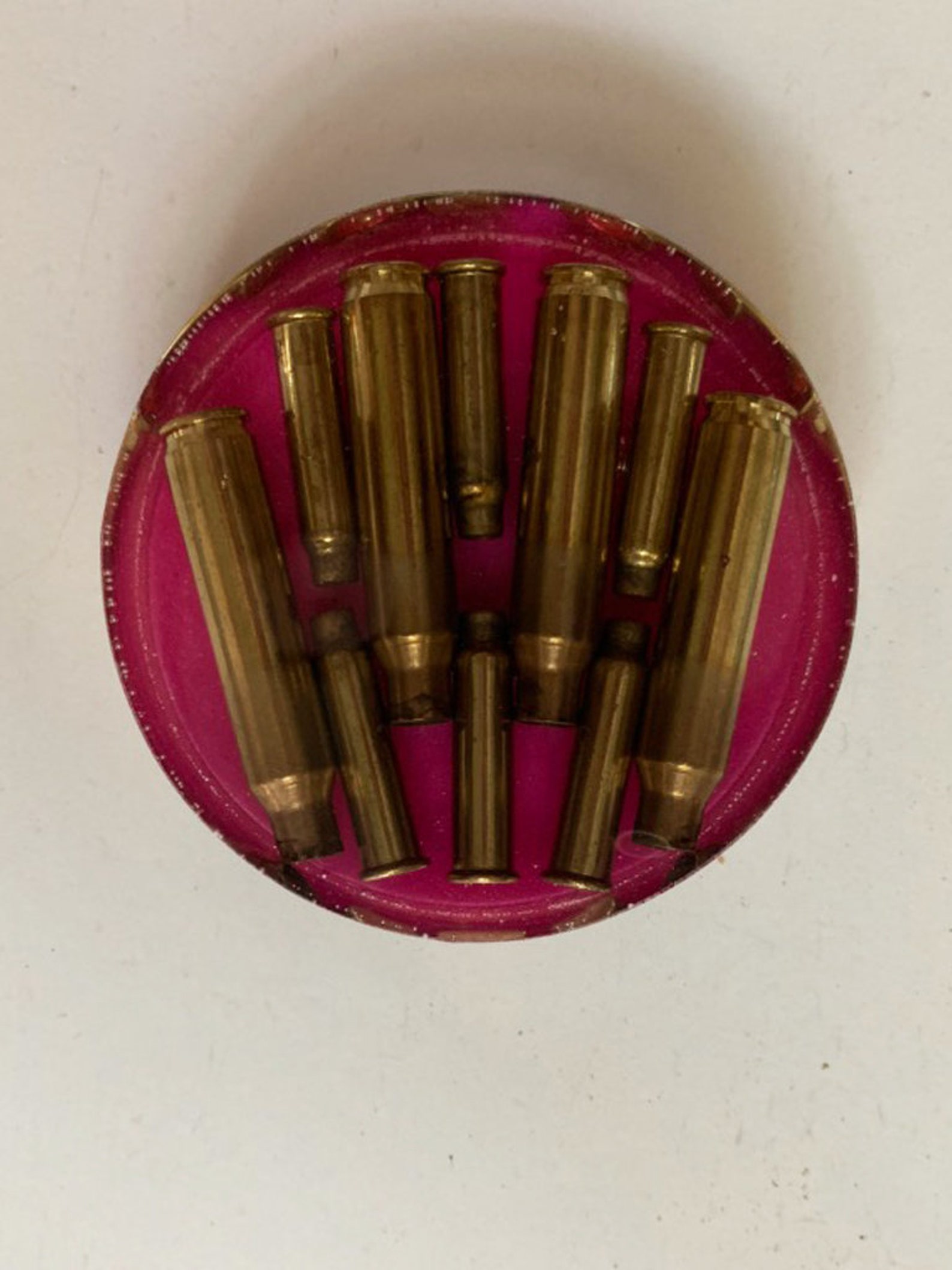 Resin Bullet Coaster / Tile With 223 REM and .17 HMR Bullets Etsy