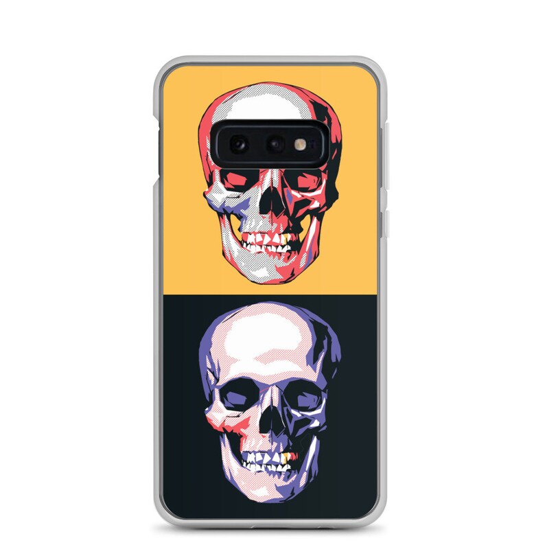 Black Yellow Skulls Samsung Galaxy S10 Case S9 S8 S7 Galaxy S9Plus S8 Plus S7 Edge Phone Case