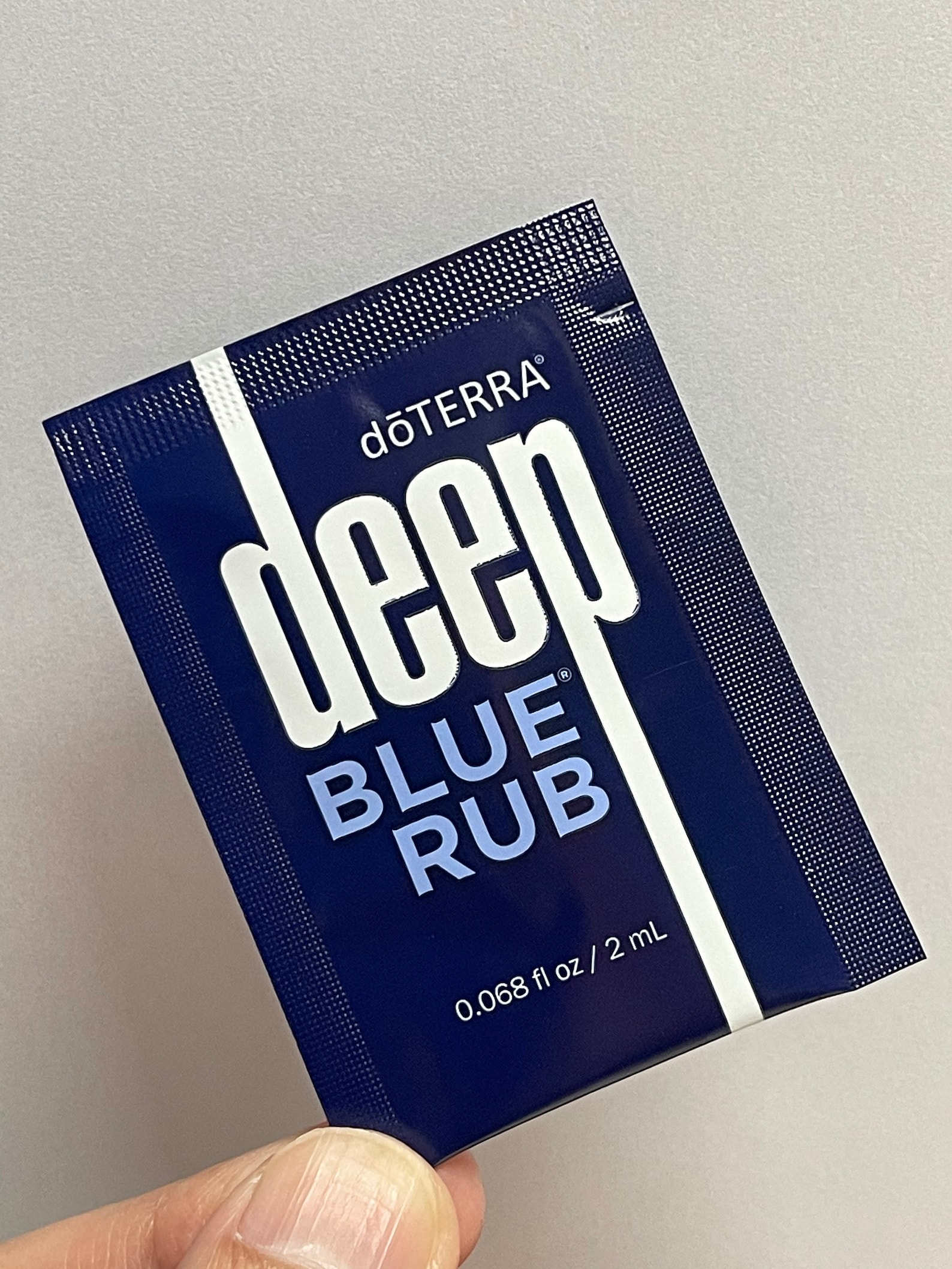 DōTERRA Deep Blue Rub Pack 2ml 0.068oz each pack Etsy